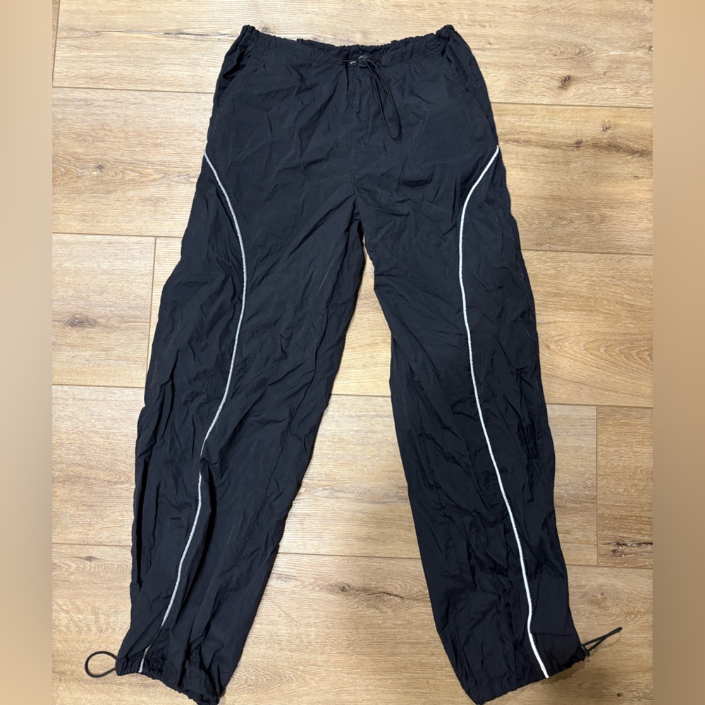 SHEIN Black Elastic Waist Pants